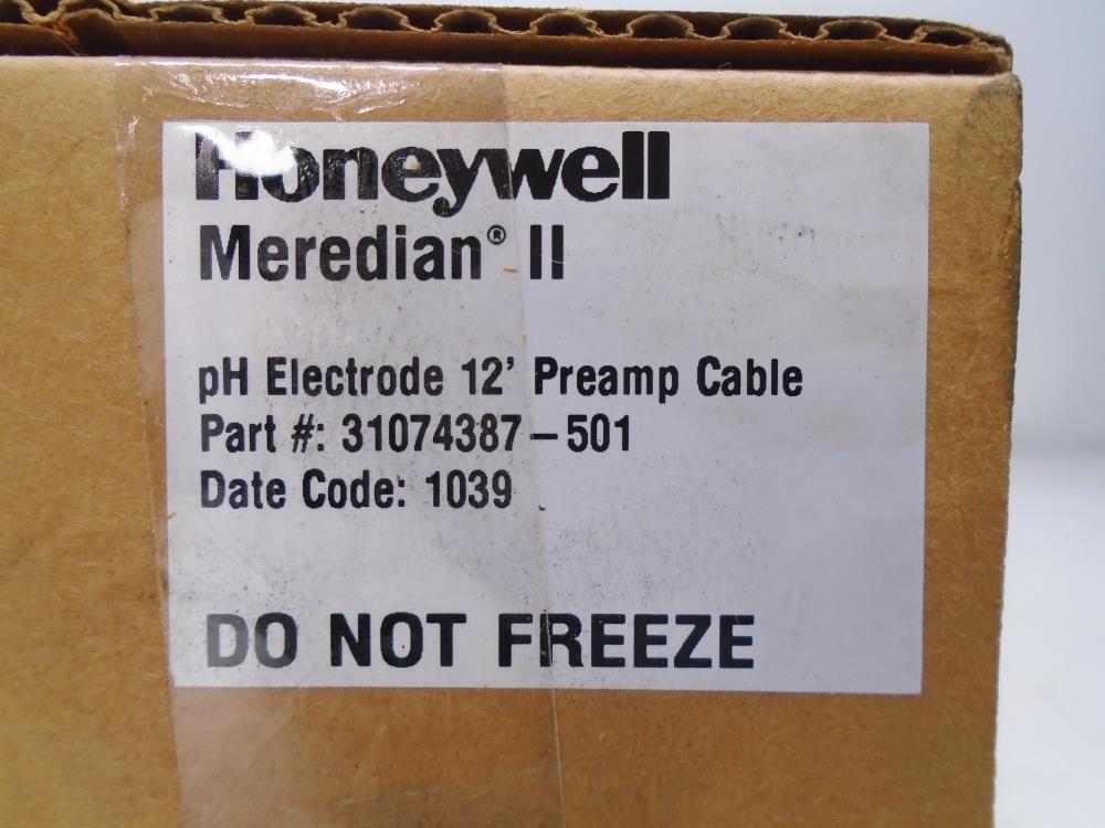 Honeywell Meredian II pH Electrode 12ft Preamp Cable 31074387-501